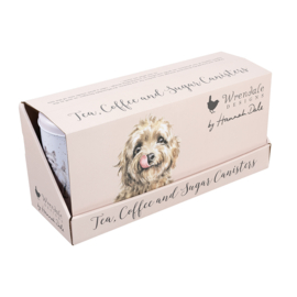 Wrendale Tea Coffee Sugar set - Dog's Life - hond