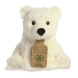 Eco Nation knuffel ijsbeer
