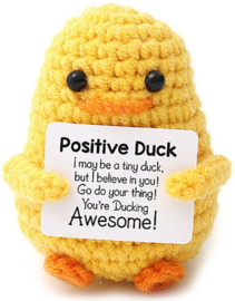 Geluksknuffeltje Positive Duck