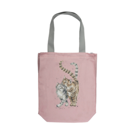 Wrendale canvas tote bag "Feline Good" - poes