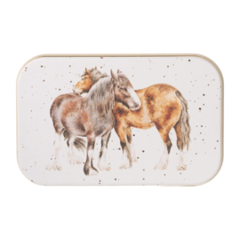 Wrendale blikje "Side by Side" - paard