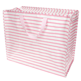 Rex London Jumbo bag - Pink Stripes