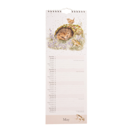 Wrendale 2027 Slim Calendar "The Country Set"