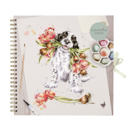 Wrendale Scrapbook Album "Blooming with Love" - hond