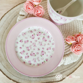 Isabelle Rose porceleinen bordje - Tiny Flowers