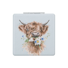 Wrendale compactspiegel "Daisy Coo" - hooglander