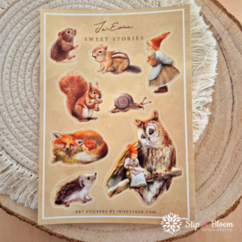 Iris Esther Art Stickers - Sweet Stories