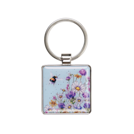 Wrendale sleutelhanger "Just Bee-Cause" - hommel