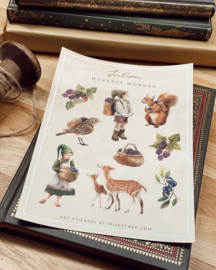 Iris Esther Art Stickers - Harvest Wonder