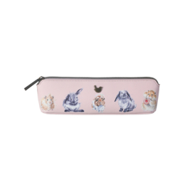 Wrendale brush bag "Piggy in the Middle" - konijn cavia hamster