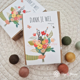 Blossombs 4 zaadbommetjes - Dankjewel