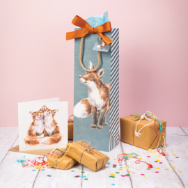 Wrendale bottle gift bag - "Born to be Wild"