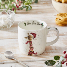 Wrendale Royal Worcester mok "Ho Ho Ho" - giraf