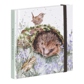 Wrendale Mini Hardback Notebook - "The Wild Patch"