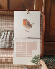 Lonneke Grimbergen Luxe Verjaardagskalender Tuinvogels