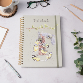 Wrendale A4 Notebook "Bon Appétit" - pimpelmees