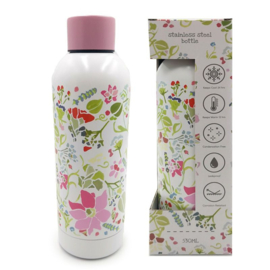 RVS thermosfles 530 ml - Julie Dodsworth - pink