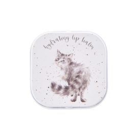 Wrendale Lip balm tin "Glamour Puss" - poes
