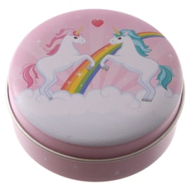 Lipbalm in blikje - unicorn