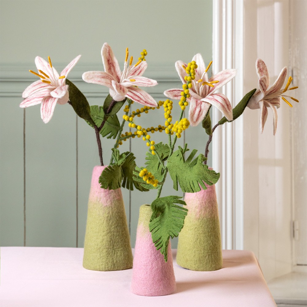 Vilten bloemen