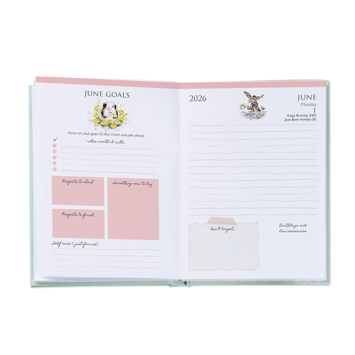 Wrendale 2026 Desk Diary
