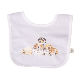 Wrendale Bib/slab gift set "Little Paws"