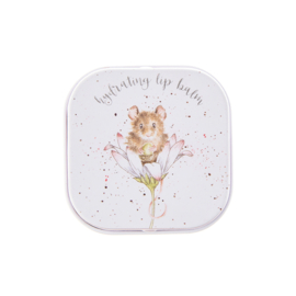 Wrendale Lip balm tin "Oops a Daisy" - muis