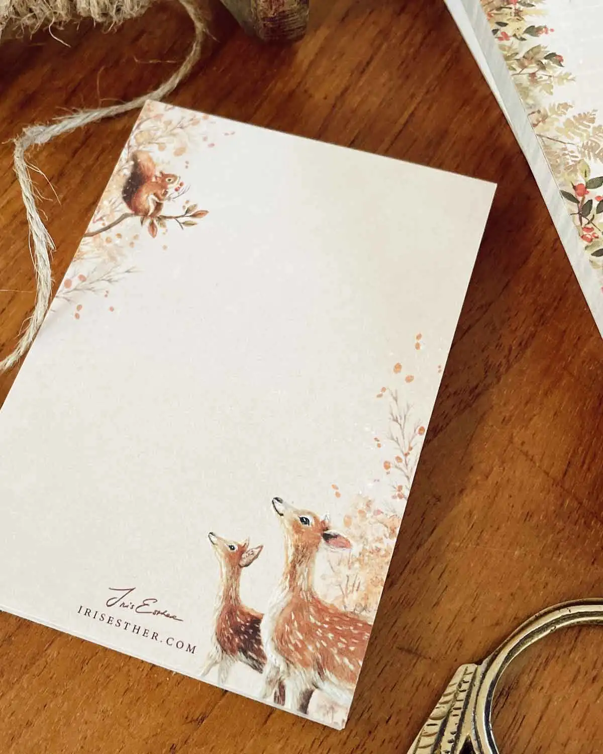 Iris Esther Deerest Little Notepad - A7