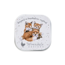 Wrendale Lip balm tin "Stay Clever Little Fox" - vos