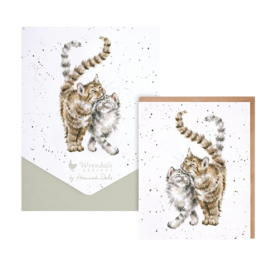 Wrendale Notecard Pack "Feline Good" - poes