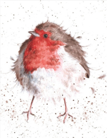 Wrendale mini card "Jolly Robin" - roodborstje