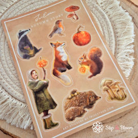 Iris Esther Art Stickers - Autumn Story