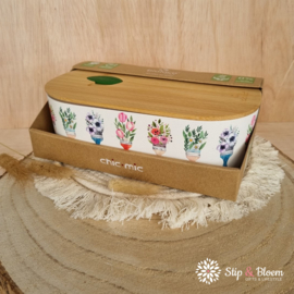 Bioloco plant lunchbox - Flower Brushes