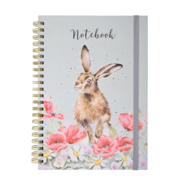 Wrendale A4 Notebook "Field of Flowers" - haas