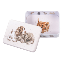 Wrendale Rectangular Tin - Dog's Life - hond