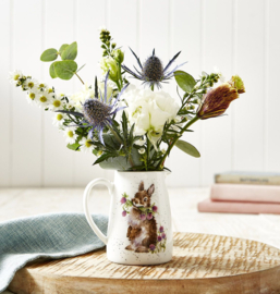 Wrendale Posy Jug - "Head Clover Heels" - konijn