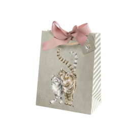 Wrendale medium gift bag - "Feline Good"