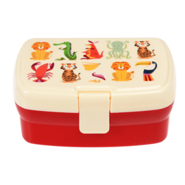 Lunchbox  met tray - Colourful Creatures