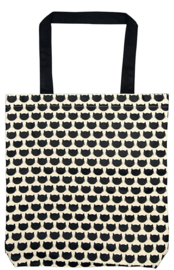 Grote katoenen shopper - Ed the Cat - Cats Allover