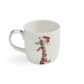 Wrendale Royal Worcester mok "Ho Ho Ho" - giraf