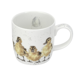 Wrendale Royal Worcester mok "Just Hatched" - eendjes