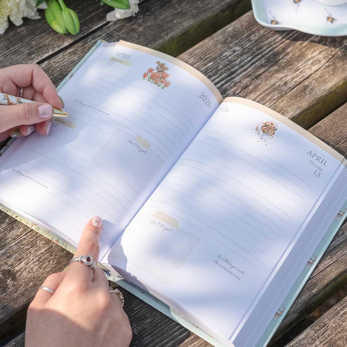 Wrendale 2026 Desk Diary