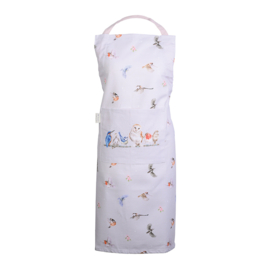 Wrendale - Apron "Feathered Friends" - vogels