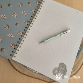 Wrendale A4 Notebook "Owlets" - uil
