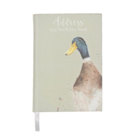 Wrendale Address Book "Guard Duck"