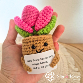 XL Geluksknuffeltje Positive Flower