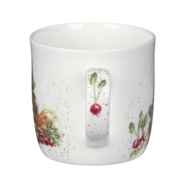 Wrendale Royal Worcester mok "Grow Your Own" - konijn