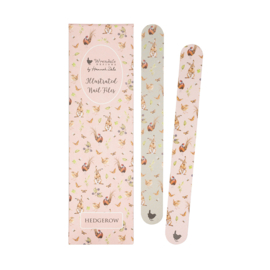 Wrendale Nail Files "Hedgerow" - country animals
