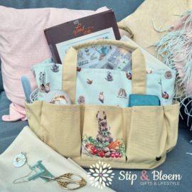 Wrendale Tool Bag / Hobby tas "Grow your own" - konijn