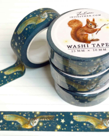 Iris Esther Washi Tape - Owl & Stars